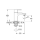 GROHE 23039002 Eurostyle Cosmopolitan Вертикальный вентиль. Фото