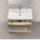 Тумба под раковину подвесная BELBAGNO ACQUA-800-2C-SO-RR Rovere Rustico. Фото
