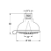 Верхний душ GROHE Tempesta New Rustic 27610000. Фото