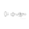 Унитаз подвесной безободковый ROCA Meridian Rimless 34624L000. Фото