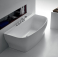 Ванна акриловая пристенная BELBAGNO BB74-1650-W0. Фото