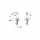 Смеситель для раковины BELBAGNO Carie CAR-LVMM-CRM. Фото