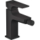 Смеситель Hansgrohe Metropol для биде, однорычажный, со сливным клапаном Push-Open 32520670, матовый черный. Фото