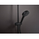 Душевая система Showerpipe 230 1jet Reno EcoSmart Hansgrohe Vernis Shape 26289670, матовый черный. Фото