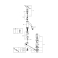 GROHE 23589001 Essence New Смеситель для раковины S-Size II, сливной гарнитур. Фото