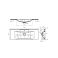Раковина мебельная BELBAGNO 120х45 BB1200/450-LV-MR-PR. Фото