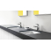 Смеситель для раковины Hansgrohe Logis 100, однорычажный, CoolStart, со сливным гарнитуром 71102000, хром. Фото